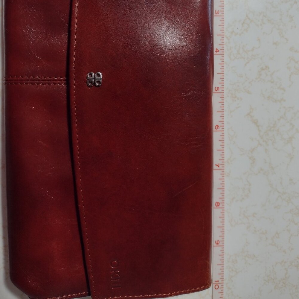 Rare Bosca Leather Cordovan Clutch, Made in Italy - Picture 13 of 15